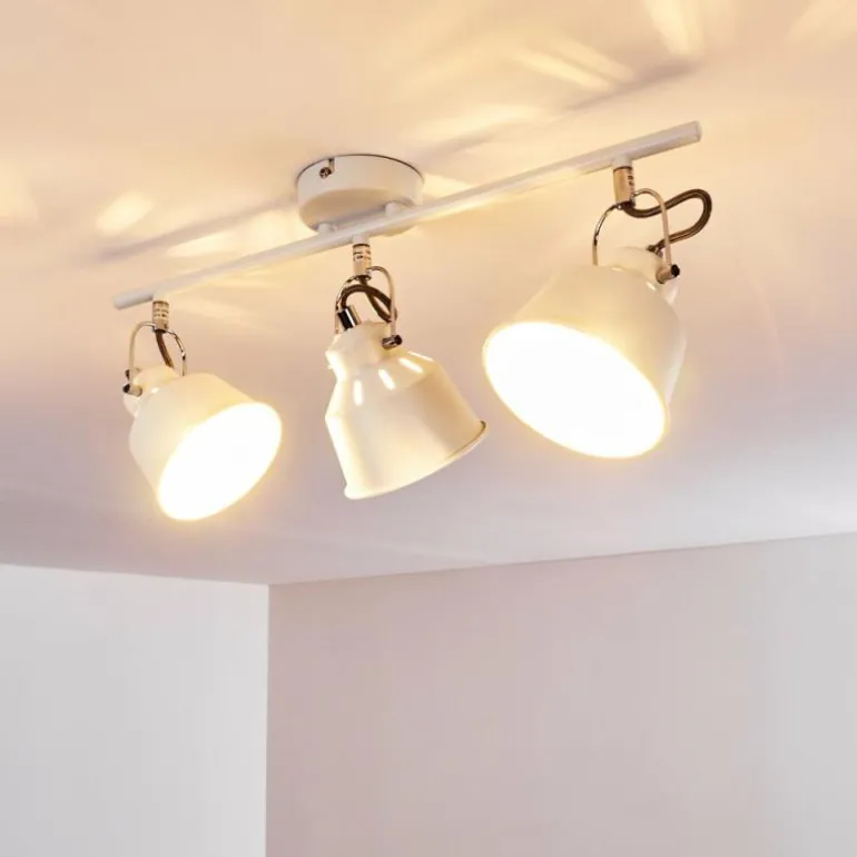 Plafonnier Safari Blanc, 3 lumières