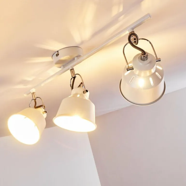 Plafonnier Safari Blanc, 3 lumières