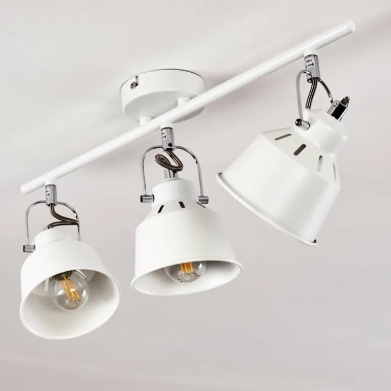 Plafonnier Safari Blanc, 3 lumières