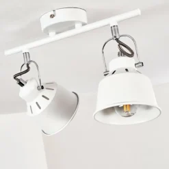 Plafonnier Safari Blanc, 2 lumières