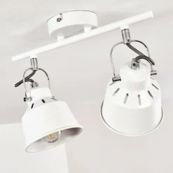 Plafonnier Safari Blanc, 2 lumières