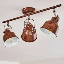 Plafonnier Safari Rouille, 3 lumières