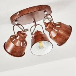 Plafonnier Safari Rouille, 3 lumières