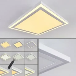Plafonnier Salamo LED Blanc, 2 lumières
