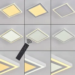 Plafonnier Salamo LED Blanc, 2 lumières