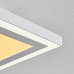 Plafonnier Salamo LED Blanc, 2 lumières