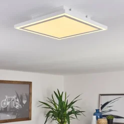 Plafonnier Salamo LED Blanc, 2 lumières