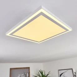 Plafonnier Salamo LED Blanc, 2 lumières