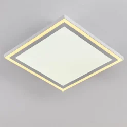 Plafonnier Salamo LED Blanc, 2 lumières