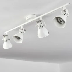 Plafonnier Salinas LED Blanc, 4 lumières