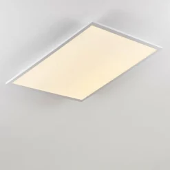 Plafonnier Salmi LED Aluminium, Blanc, 1 lumière