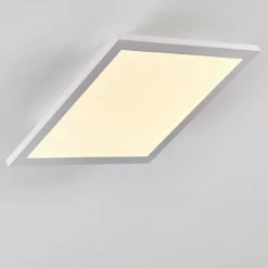 Plafonnier Salmi LED Aluminium, Blanc, 1 lumière