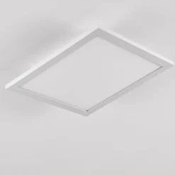 Plafonnier Salmi LED Aluminium, Blanc, 1 lumière