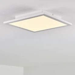 Plafonnier Salmi LED Aluminium, Blanc, 1 lumière