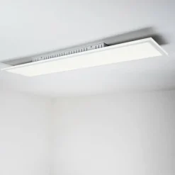 Plafonnier Salmi LED Blanc, 1 lumière