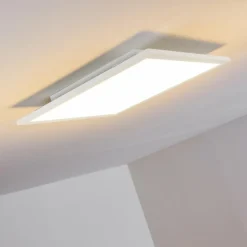 Plafonnier Salmi LED Blanc, 1 lumière