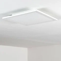 Plafonnier Salmi LED Blanc, 1 lumière