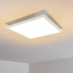 Plafonnier Salmi LED Blanc, 1 lumière
