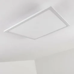 Plafonnier Salmi LED Blanc, 1 lumière