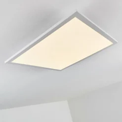 Plafonnier Salmi LED Blanc, 1 lumière