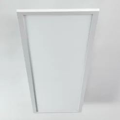 Plafonnier Salmi LED Blanc, 1 lumière, Télécommandes