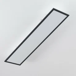 Plafonnier Salmi LED Noir, Blanc, 1 lumière