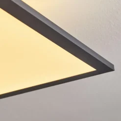 Plafonnier Salmi LED Noir, Blanc, 2 lumières