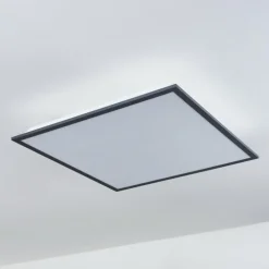 Plafonnier Salmi LED Noir, Blanc, 2 lumières