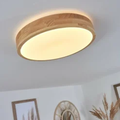 Plafonnier Samaira LED Blanc, 1 lumière