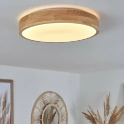 Plafonnier Samaira LED Blanc, 1 lumière