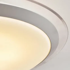 Plafonnier Sapioris LED Argenté, 1 lumière