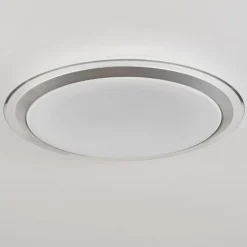 Plafonnier Sapioris LED Argenté, 1 lumière