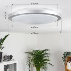 Plafonnier Sapioris LED Blanc, 1 lumière