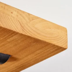 Plafonnier Schanis Écru, Noir, 5 lumières