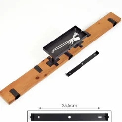 Plafonnier Schanis Écru, Noir, 5 lumières