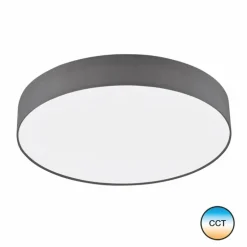 Plafonnier SCHÖNER-WOHNEN-Kollektion Pina LED Blanc, 1 lumière, Télécommandes