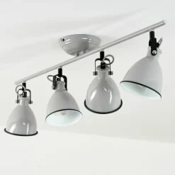 Plafonnier Selki Gris, 4 lumières