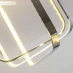 Plafonnier Sepino LED Chrome, 1 lumière