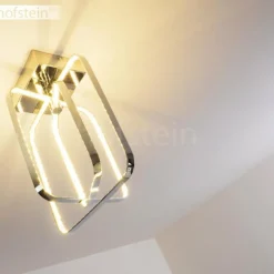 Plafonnier Sepino LED Chrome, 1 lumière