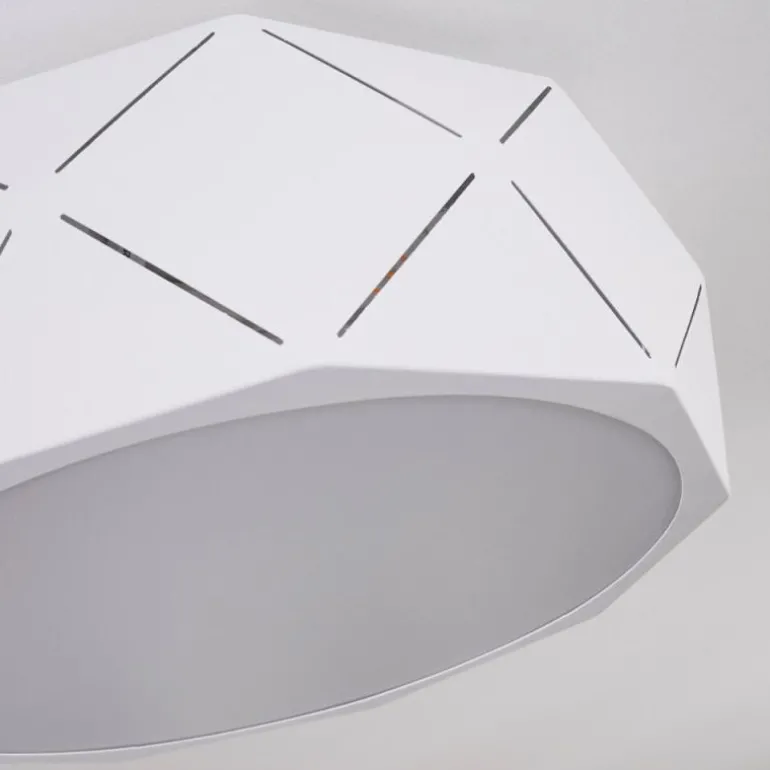 Plafonnier Shouver Blanc, 3 lumières