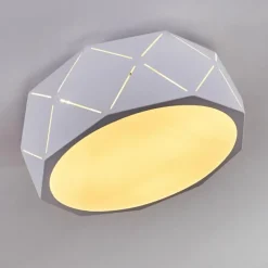 Plafonnier Shouver Blanc, 3 lumières