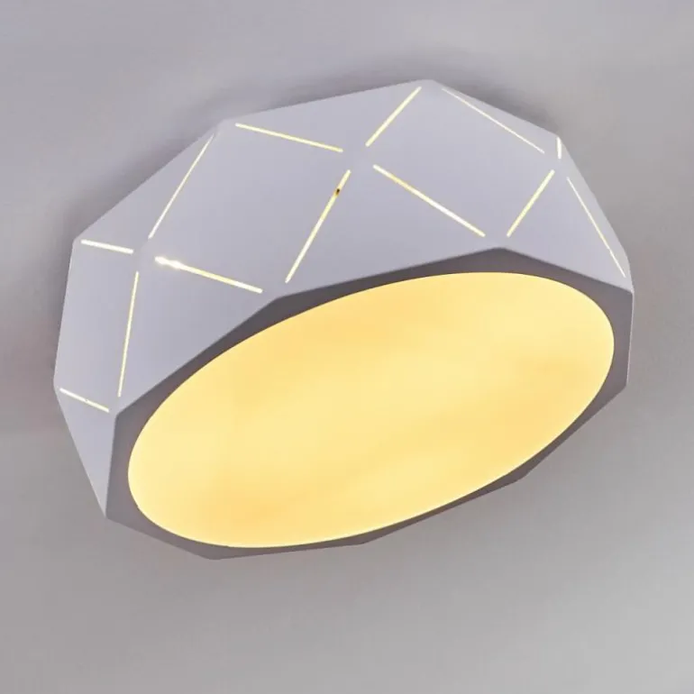 Plafonnier Shouver Blanc, 3 lumières