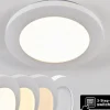 Plafonnier Siguna LED Blanc, 1 lumière