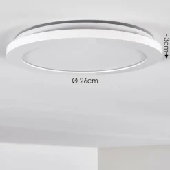 Plafonnier Siguna LED Blanc, 1 lumière