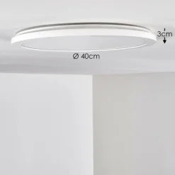 Plafonnier Siguna LED Blanc, 1 lumière
