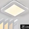 Plafonnier Siguna LED Blanc, 1 lumière
