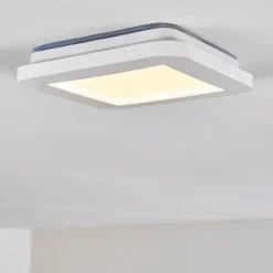 Plafonnier Siguna LED Blanc, 1 lumière