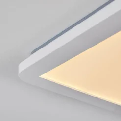 Plafonnier Siguna LED Blanc, 1 lumière