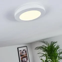 Plafonnier Siguna LED Blanc, 1 lumière
