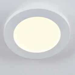 Plafonnier Siguna LED Blanc, 1 lumière